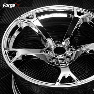 인피니티 Q50 Q60 G37 닛산 370Z 350Z 니스모 호환용 Forgex 트리플 크롬 19x9.5 19x10.5 딥 립 단조 휠 5x114.3 - Product Image 4