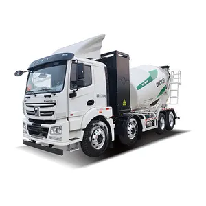 Xugong Heavy Truck E500 8X4 7.25 Square Electric Concrete Mixing Truck