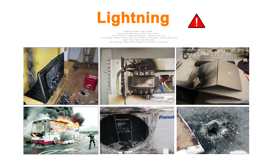 Metal Oxide Polymer Surge Arrester Protection Lightning Outdoor Silicone Rubber Arrester