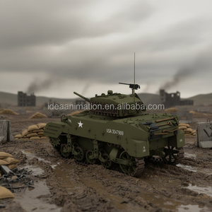 Modèle de <span class=keywords><strong>char</strong></span> en alliage de zinc moulé sous pression pour enfants, échelle <span class=keywords><strong>1</strong></span>:<span class=keywords><strong>48</strong></span> - Product Image 4