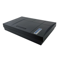 Système PBX EXCELLTEL Home Office CS+632-424 avec 4 lignes téléphoniques et 24 extensions, répondeur automatique, identification de l'appelant, prise européenne noire, appels TCP