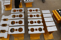 KQ2-25 chine machines de brique d'argile brique machine à brûler maker presse hydraulique de verrouillage brique faisant la machine