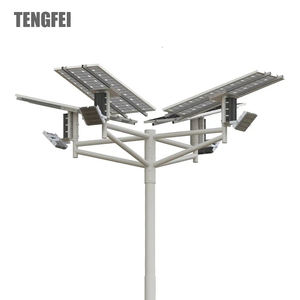 Tengfei المصنع مباشرة الشمسية HID IP66 الألومنيوم في الهواء الطلق عالية الصاري ضوء للطريق - Product Image 6