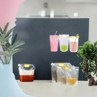 Sachet d'emballage liquide biodégradable personnalisé avec bec verseur, rechargeable, pour aliments pour bébés, jus et céréales