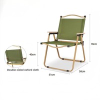 Chaise pliante rectangulaire d'extérieur en alliage d'aluminium, chaise portable pour plage, pique-nique, camping, pêche et marché.