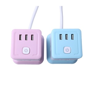 <span class=keywords><strong>Multiprise</strong></span> universelle Seebest avec interrupteur d'extension pour bureau, port de charge USB - Product Image 5