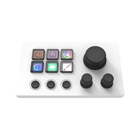 Controlador de Teclado Programable Visual Mirabox N3 - Teclas de Acceso Rápido Personalizables para Streamers, Editores y Profesionales Stream Deck