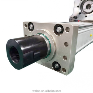 Cilindro Servoeléctrico de Torneado de Alta Carga Bibo LIND LDE125 de 200 mm de Carrera, de Aluminio, 6.5T, con Tornillo de Bolas y Rodamiento C7 LIND - Product Image 5