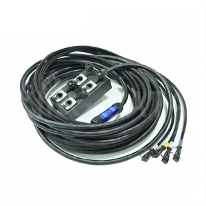 Cable de serpiente de cargador multifunción Coaxial de Audio de pines de salida de 32 canales Cable LAN de 100m con conector RJ45 para redes al aire libre - Product Image 5