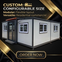 Maison modulaire personnalisable en conteneur, structure en acier préfabriquée, toit plat, toit à pignon, toit incliné pour usage résidentiel