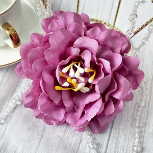 Cabeza de Flor de Peonía de Seda de la Fábrica de Flores Meiyu Craft, Tamaño Mediano, Decoración para Bodas, Decoración para el Hogar, Accesorios - Product Image 4