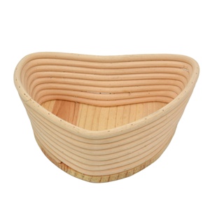 huangtu round banneton plastic baking tools set bread/bake bread banneton proofing basket set of 2 triangle banneton
