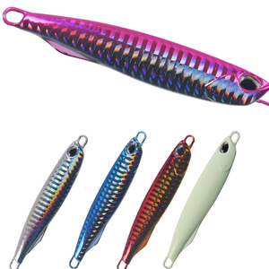 Señuelo de jigging estilo japonés de 40g con placa de hierro pesada para pesca de fondo en agua salada. - Product Image 1