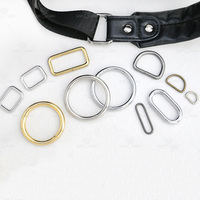 Boucles ovales en fil métallique pas cher, anneaux ovales en métal, boucles en fil formé pour sangles