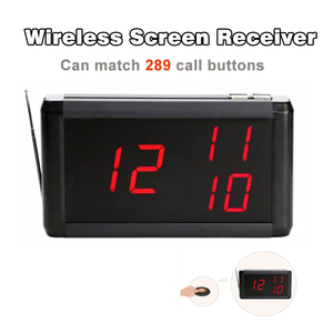 Catelワイヤレスページングシステム/バイブレーターレストラン用LEDディスプレイレシーバーファーストフードレストランページャーシステム - Product Image 4