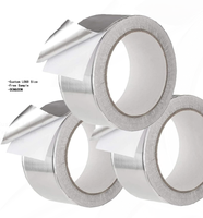 Ruban adhésif en aluminium pour réparation de tuyauterie d'air froid en métal robuste, isolation des conduits HVAC, résistant à la chaleur, imperméable, usage industriel