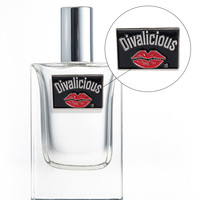 Autocollant de bouteille de vêtements emblème personnalisé de haute qualité Bouteilles de parfum Étiquette en métal auto-adhésive avec logo en métal