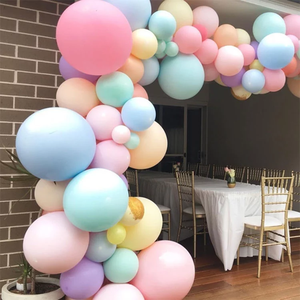 Palloncino in lattice di colore grigio sfuso amaretto rosso color caramella palloncini rotondi in lattice wedding rainbow peppa 12 pollici macaron globos size - Product Image 4