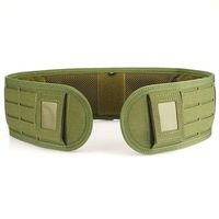 Ceinture de combat tactique avec rembourrage MOLLE, coussin de soutien lombaire, équipement de chasse, de paintball et de tir en extérieur