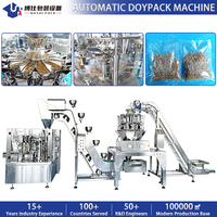 Machine d'emballage de tasses doseuses en forme de bol pour aliments, snacks, granulés et poudres, machine de remplissage de sachets préformés et de pochettes Ziplock