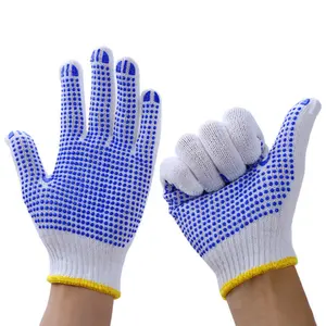 工作手套大号带标志园艺手套，用于地球防滑Nit安全工作手套
