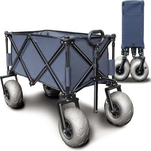 Ballon räder Strand klappbarer Camping wagen Zusammen klappbarer Wagen wagen mit Ballon rädern Camping wagen Faltbarer Strand wagen wagen - Product Image 6