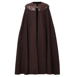 Capa de Cuero para Halloween, Disfraz de Caballero Medieval, Traje de Cosplay para Adultos, Ropa de Escenario, Primavera 2024, Tela de Poliéster - Product Image 2