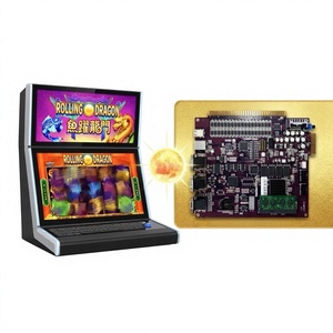 Rolling Dragon Video <b>Arcade</b> Game Complete Cabinet 43 Inch Touch Screen Dual Display Machine for North America Game Center - Product Image 1
