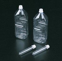 28 Diamètre du col 2000ml bouteille carrée bouteille en PET résistant aux hautes températures remplissage à chaud bouteille de boisson en cristal