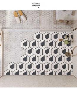 แผ่นรองอาบน้ำกันลื่นแบบตัดได้ ทำจากใยบวบ กันน้ำ สำหรับใช้ในห้องอาบน้ำ - Product Image 3