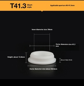 Bán buôn sản phẩm cao su Silicone cấp thực phẩm trắng PVC Ống niêm phong mũ với dịch vụ chế biến khuôn - Product Image 6