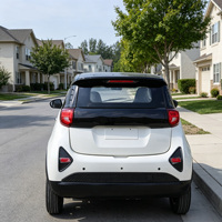 Nouvelle voiture électrique à 4 roues pour le transport des personnes âgées, 5 portes, 4 places, 200 km d'autonomie, sans permis de conduire requis