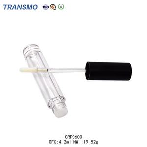 4ml Black Color Lip Gloss Container Reasonable Price Plastic Tube Cosmetic Packaging Lip Bottle Lip Gloss Private <b>Label</b> - Product Image 6