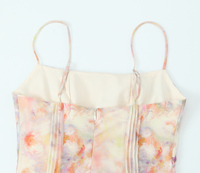 Robe longue décontractée d'été à bretelles spaghetti, à imprimé floral multicolore, pour femmes