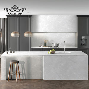 Encimeras de Piedra Artificial Pulida Moderna Goldtop ODM 6047 Crystal Onyx, Ecológicas y Duraderas, para Hoteles - Product Image 1