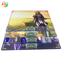 Tapis de jeu en néoprène personnalisé XXL Extra noir Lotus tapis de souris xxl noir