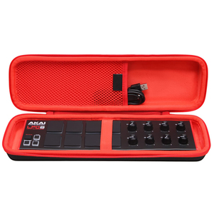 Bolsa de almacenamiento duro portátil para <span class=keywords><strong>AKAI</strong></span> LPD8 USB <span class=keywords><strong>MIDI</strong></span> <span class=keywords><strong>Controller</strong></span> Estuche de transporte - Product Image 1