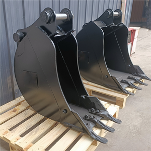 Cina professionale di fabbrica su misura nuovo escavatore secchio tipo generale roccia inclinazione fango fango per la pulizia secchi per scavatrice - Product Image 5