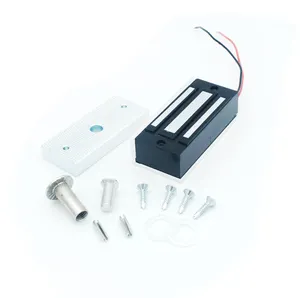 Kunci Elektromagnetik Kecil 12V Dc Mini 60Kg, Kunci Magnetik untuk Pintu Kayu Kaca