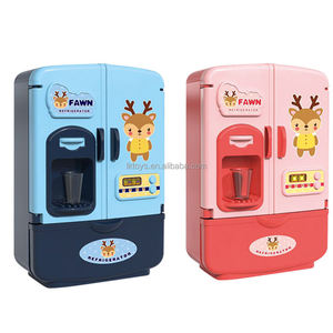 Mini frigo casa delle bambole in miniatura <span class=keywords><strong>frigorifero</strong></span> Mini frigo <span class=keywords><strong>giocattolo</strong></span> con cibo Mini <span class=keywords><strong>frigorifero</strong></span> <span class=keywords><strong>frigorifero</strong></span> per casa delle bambole frigoriferi - Product Image 1
