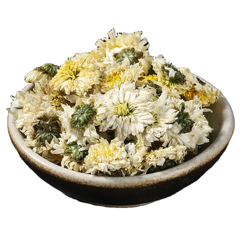 Prix d'usine en gros de thé aux herbes de fleurs de chrysanthème chinois séchées de qualité supérieure thé cru en vrac dans un sac ou une boîte d'emballage