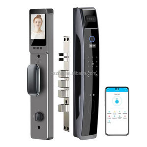 מנעול דלת חכם צ'נז'ואו 2025 לדלת עץ, טביעת אצבע, WiFi, זיהוי פנים תלת מימדי, משלוח מהיר - Product Image 1