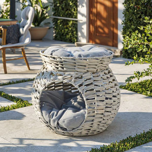 인기 판매 맞춤형 따뜻하고 부드러운 직조 강아지 침대 편안한 실내 애완견 고양이 소파 침대 - Product Image 3