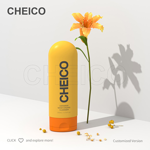 Mỹ phẩm bao bì 50ml Kem chống nắng chai PE ống nhựa Kem chống nắng Lotion bóp chai; có thể được lụa màn hình in logo - Product Image 2