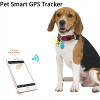 Mini traceur GPS Bluetooth intelligent pour chat et chien, localisateur d'étiquette Anti-perte, Articles pour animaux de compagnie, collier de clé, dispositif de suivi, accessoires