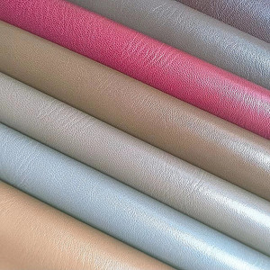 プレミアム1.2mmエンボス加工PUレザー防水耐久性のあるカスタムカラー家具バッグ靴アパレル装飾用ソファウェア - Product Image 3