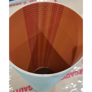 MEGADYNE TB2 360 380 330 Polyurethane <b>Meat</b> <b>Slicer</b> Belt Multi-Wedge PU Design - Product Image 4