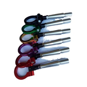 Gancho de remolque Lancer Ex de acero aleado dorado para parachoques delantero, para remolcar automóviles - Product Image 5