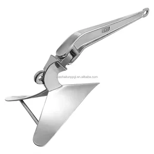 25kg Delta 20kg plough ship Anchor for sale marine anchor type for Little dolphin