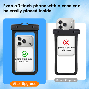 Promotion Usine Pochette Étanche <span class=keywords><strong>pour</strong></span> <span class=keywords><strong>Téléphone</strong></span> Portable en PVC Transparent Étanche IPX8 avec Cordon - Product Image 2